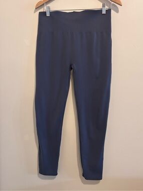 SPANX Women Blue-Grey‎ High-Rise Leggings